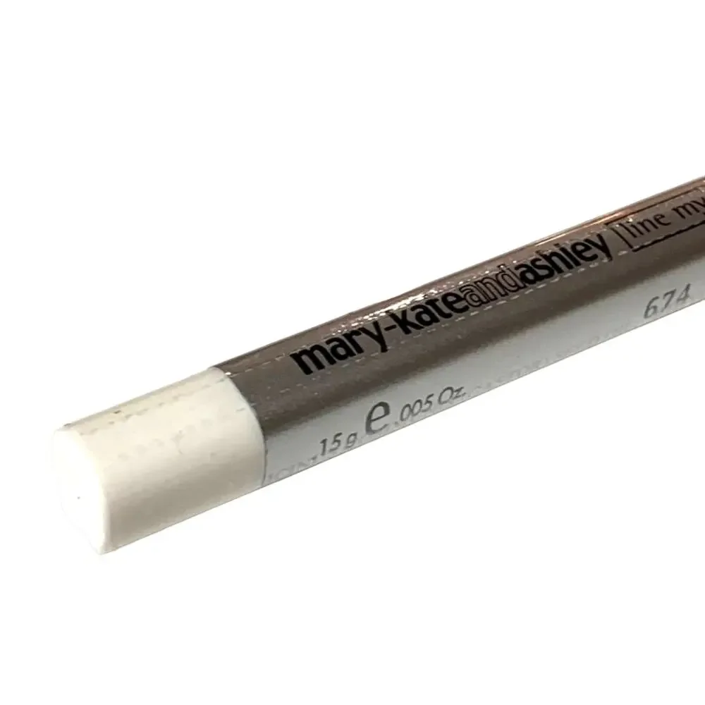 NEW Mary Kate and Ashley WHITE EYELINER Line My Eyes #674 Eye Color Stick Beauty